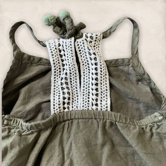 Tommy Bahama Pom Pom Fringe Top Size 12 Months - Picture 6 of 7